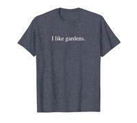 J'aime Les Jardins T-Shirt, Homme, Bleu Chiné, 3XL