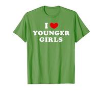 J'aime Les Jeunes Filles, J'aime Les Jeunes Filles T-Shirt, Homme, Herbe, XL