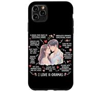 J'aime Les K-Dramas K-Drama Amateur de théâtre coréen Kdrama Fan Coque pour iPhone 11 Pro Max