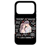 J'aime Les K-Dramas K-Drama Amateur de théâtre coréen Kdrama Fan Coque pour iPhone 17 Pro