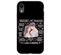 J'aime Les K-Dramas K-Drama Amateur de théâtre coréen Kdrama Fan Coque pour iPhone XR