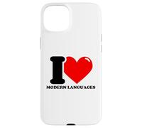 J'aime Les Langues Modernes Coque pour iPhone 15 Plus