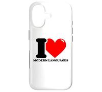 J'aime Les Langues Modernes Coque pour iPhone 17