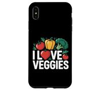 J'aime les légumes, une vie saine et passionnée Coque pour iPhone XS Max