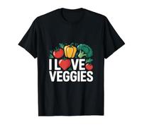 J'aime Les légumes, Une Vie Saine et passionnée T-Shirt Graphique avec Valeur