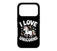 J'aime Les Licornes, Jolie créature Magique Coque pour iPhone 17 Pro