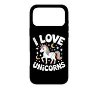 J'aime Les Licornes, Jolie créature Magique Coque pour iPhone 17 Pro Max