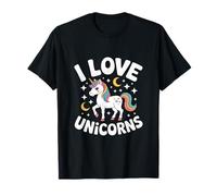 J'aime les licornes, jolie créature magique T-Shirt