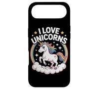 J'aime Les Licornes, Jolies étoiles Magiques Arc-en-Ciel Coque pour iPhone Air
