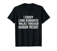 J'aime Les Longues promenades romantiques à Travers Le fret Portuaire T-Shirt