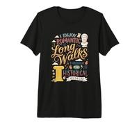 J'aime Les Longues promenades romantiques Jusqu'au musée Historique T-Shirt Haut de Gamme