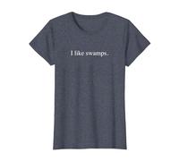 J'aime Les Marais T-Shirt, Femme, Bleu Chiné, M