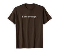 J'aime Les Marais T-Shirt, Homme, Marron, M