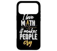 J'aime Les mathématiques, ça Fait pleurer Les Gens Coque pour iPhone 17 Pro Max