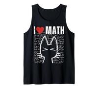J'aime Les mathématiques et Les Chats, Professeur de Sciences drôle, étudiant, passionné de STEM Débardeur