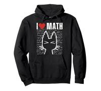 J'aime Les mathématiques et Les Chats, Professeur de Sciences drôle, étudiant, passionné de STEM Sweat à Capuche