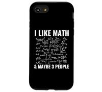 J'aime Les mathématiques et Peut-être 3 Personnes Qui Font des mathématiques drôles Coque pour iPhone SE (2020) / 7/8