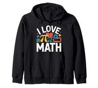 J'aime Les mathématiques, la géométrie Amusante et Les Formes Pi Sweat à Capuche
