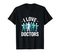 J'aime Les médecins, la fierté des Professionnels de la santé T-Shirt Graphique avec Valeur