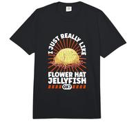 J'aime Les méduses à Chapeau Fleuri Comfort Colors Adult Heavyweight T-Shirt
