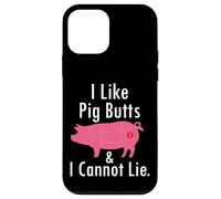 J'aime Les mégots de Cochon et Je ne Peux Pas mentir, C'est drôle de Faire Griller des Fesses de Porc au Barbecue Coque pour iPhone 12 Mini