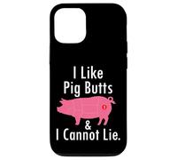J'aime Les mégots de Cochon et Je ne Peux Pas mentir, C'est drôle de Faire Griller des Fesses de Porc au Barbecue Coque pour iPhone 12/12 Pro