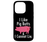 J'aime Les mégots de Cochon et Je ne Peux Pas mentir, C'est drôle de Faire Griller des Fesses de Porc au Barbecue Coque pour iPhone 14 Pro