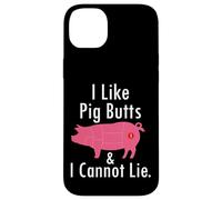 J'aime Les mégots de Cochon et Je ne Peux Pas mentir, C'est drôle de Faire Griller des Fesses de Porc au Barbecue Coque pour iPhone 14 Plus