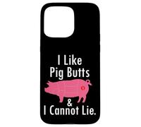 J'aime Les mégots de Cochon et Je ne Peux Pas mentir, C'est drôle de Faire Griller des Fesses de Porc au Barbecue Coque pour iPhone 15 Pro Max