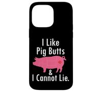 J'aime Les mégots de Cochon et Je ne Peux Pas mentir, C'est drôle de Faire Griller des Fesses de Porc au Barbecue Coque pour iPhone 14 Pro Max