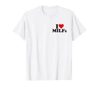 J'aime Les Milfs J'aime Les Milfs T-Shirt Graphique avec Valeur