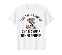 J'aime Les Mois BER et Peut-être 3 Autres Personnes Citrouille épices T-Shirt