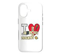 J'aime Les Mots croisés Coque pour iPhone 17