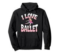 J'aime Les mouvements Gracieux de la Danseuse de Ballet Sweat à Capuche