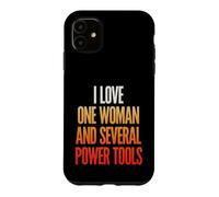 J'aime Les Outils électriques pour Les Amateurs de Bricolage et Les bricoleurs Coque pour iPhone 11