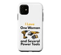 J'aime Les Outils électriques pour Les Amateurs de Bricolage et Les bricoleurs Coque pour iPhone 11