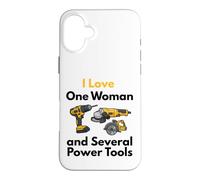 J'aime Les Outils électriques pour Les Amateurs de Bricolage et Les bricoleurs Coque pour iPhone 16 Plus