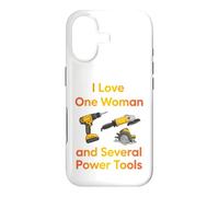 J'aime Les Outils électriques pour Les Amateurs de Bricolage et Les bricoleurs Coque pour iPhone 17