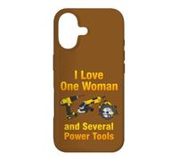 J'aime Les Outils électriques pour Les Amateurs de Bricolage et Les bricoleurs Coque pour iPhone 17