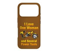 J'aime Les Outils électriques pour Les Amateurs de Bricolage et Les bricoleurs Coque pour iPhone 17 Pro