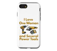 J'aime Les Outils électriques pour Les Amateurs de Bricolage et Les bricoleurs Coque pour iPhone SE (2020) / 7/8