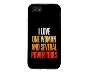 J'aime Les Outils électriques pour Les Amateurs de Bricolage et Les bricoleurs Coque pour iPhone SE (2020) / 7/8
