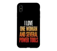 J'aime Les Outils électriques pour Les Amateurs de Bricolage et Les bricoleurs Coque pour iPhone XS Max