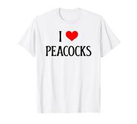 J'aime Les paons J'aime Les paons, Je suis Amoureux des paons, ornithologue T-Shirt