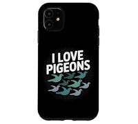 J'aime Les Pigeons, Observation Urbaine des Oiseaux, Amateur de Pigeons Coque pour iPhone 11