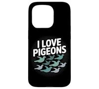 J'aime Les Pigeons, Observation Urbaine des Oiseaux, Amateur de Pigeons Coque pour iPhone 15 Pro