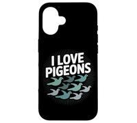 J'aime Les Pigeons, Observation Urbaine des Oiseaux, Amateur de Pigeons Coque pour iPhone 16