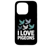 J'aime Les Pigeons Urban Birder Les Oiseaux Amateurs de Pigeons Coque pour iPhone 15 Pro