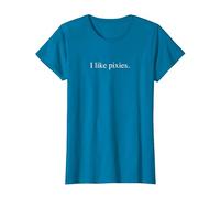 J'aime Les Pixies T-Shirt, Femme, Saphir, XL