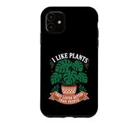 J'aime Les Plantes, Elles écoutent Mieux Que Les Gens Coque pour iPhone 11